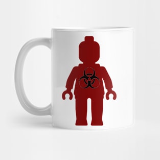 Minifig with Radioactive Symbol Mug